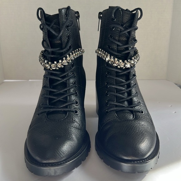Jimmy Choo “Cruz 65” boot with crystals. Size 38 - Picture 2 of 11